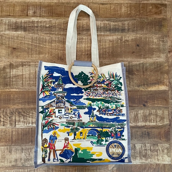 PGA Tour Canvas Tote Bag - Picture 2 of 5